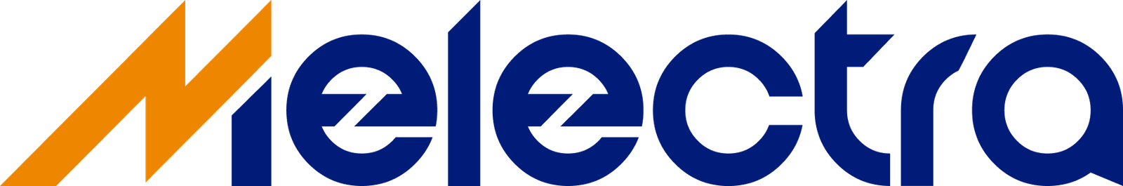 Logo oficial de Melectra, expertos en mantenimiento preventivo y correctivo de transformadores eléctricos industriales.